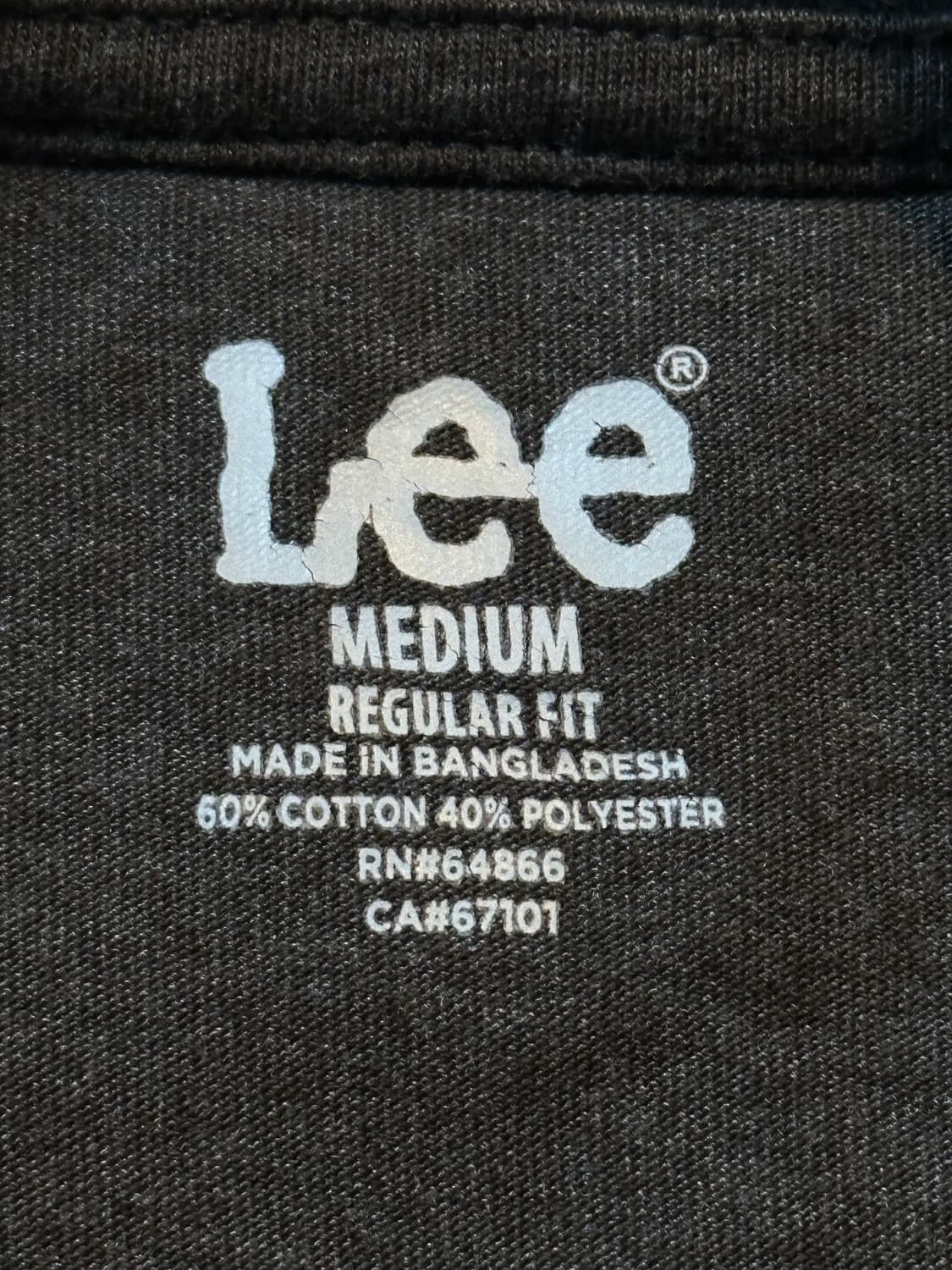 리 LEE 빅 트위치 로고 롱슬리브 긴팔 브라운 상품이미지4