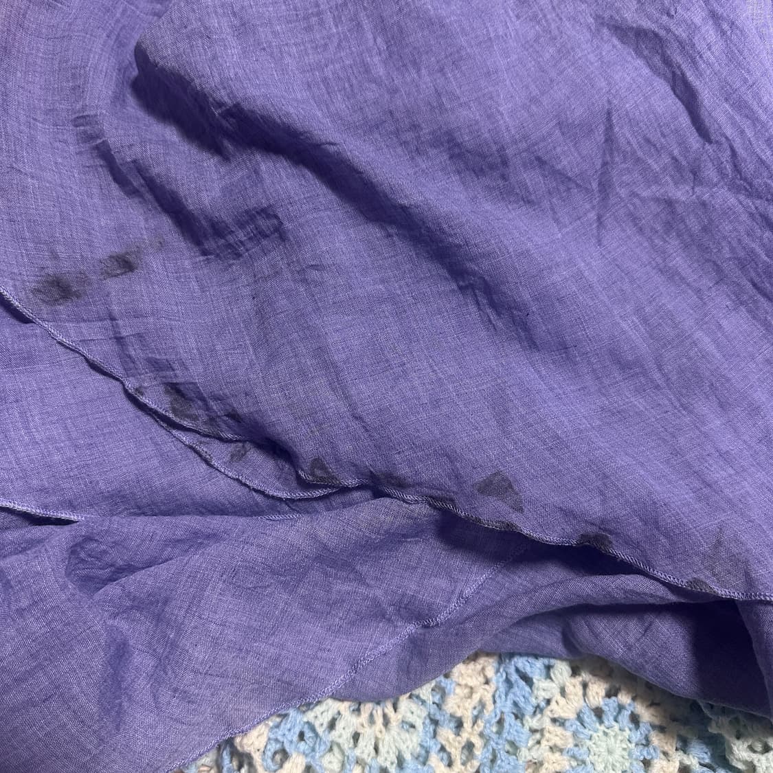 빈티지 연보라색 롱 스커트 모리 모리걸 상품이미지7