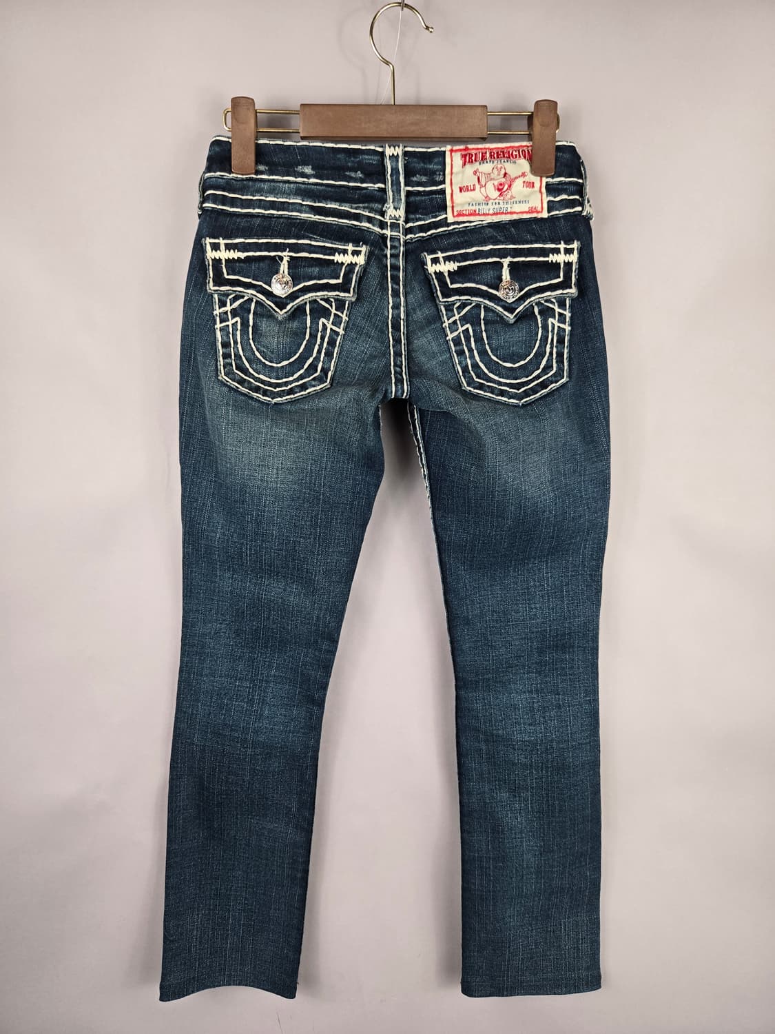 [무료배송]트루릴리전 24 여성 빌리 슈퍼티 스판 데님 팬츠 청바지 정품 상품이미지6