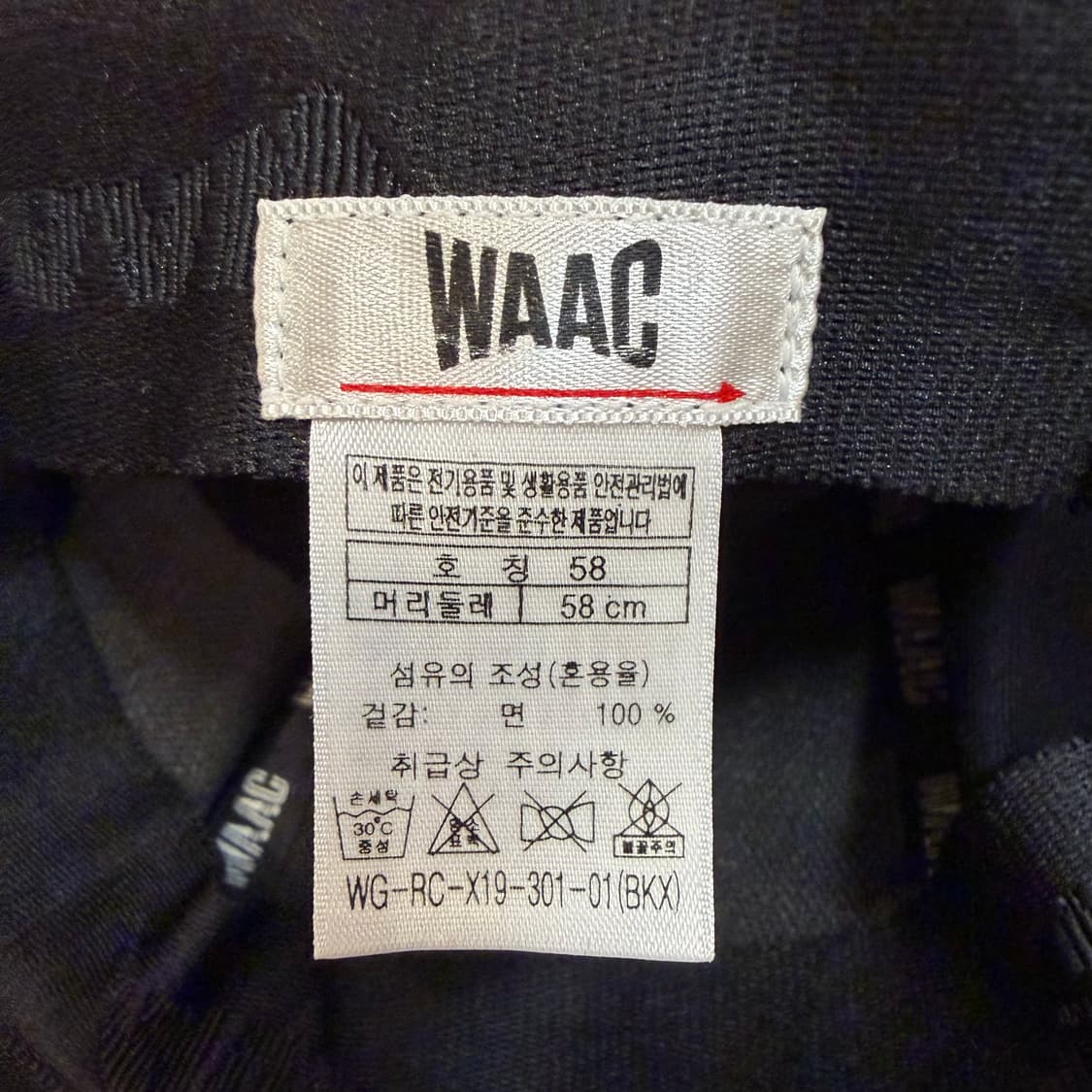 WAAC 볼캡  상품이미지4
