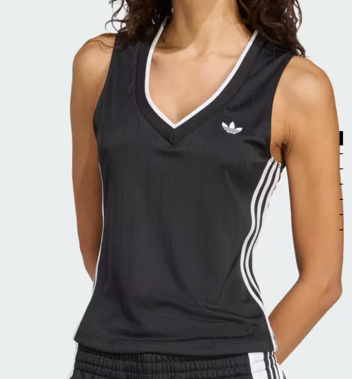 아디다스 브이넥 나시 V-NECK KD2279 블랙 xs 상품이미지1