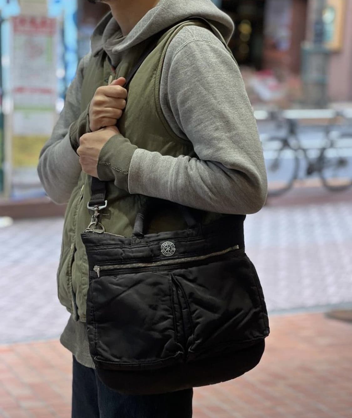 포터클래식 슈퍼나일론 핼맷백 S사이즈 상품이미지2