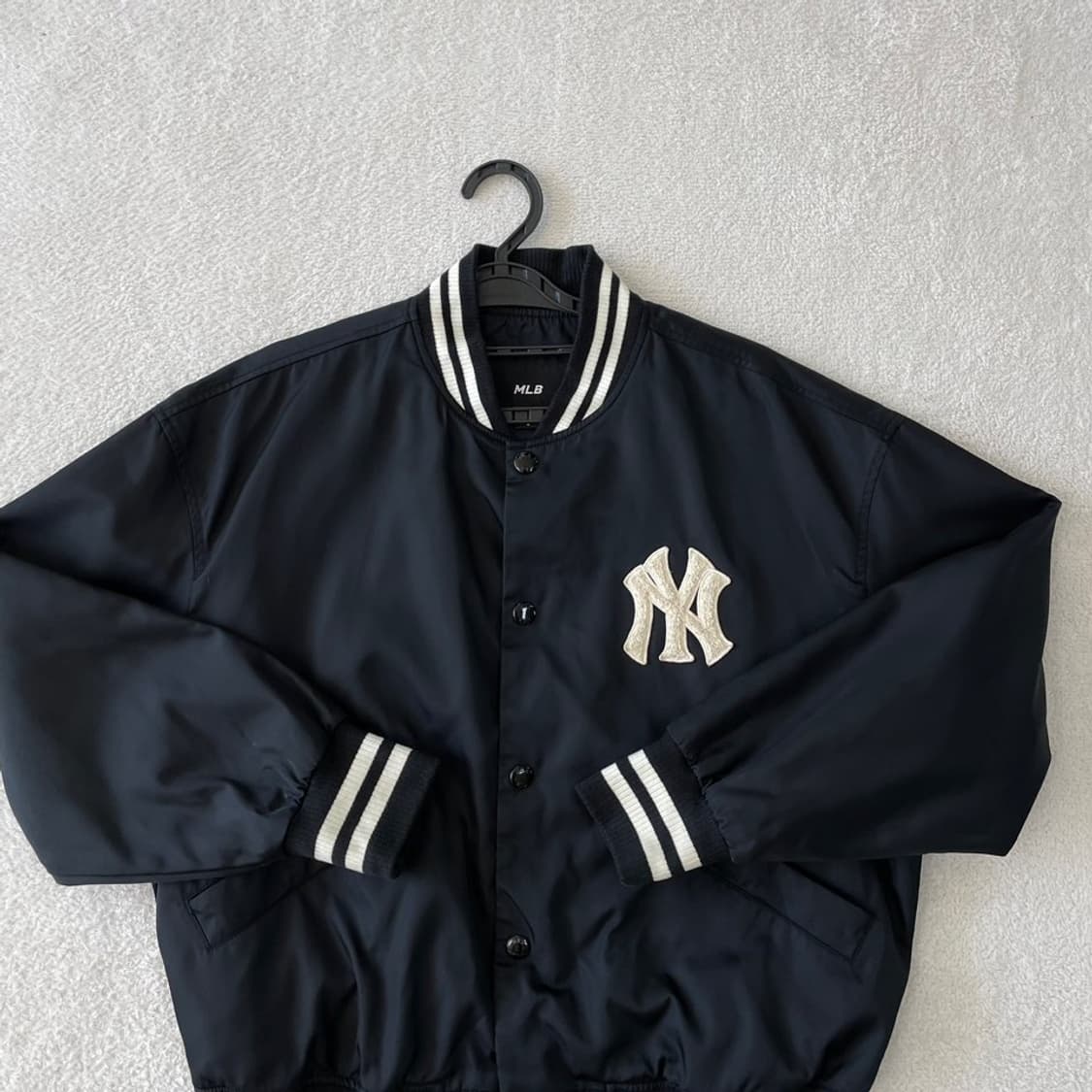[S] MLB 신형 양키즈 나일론 바시티 블루종 자켓 90 상품이미지4