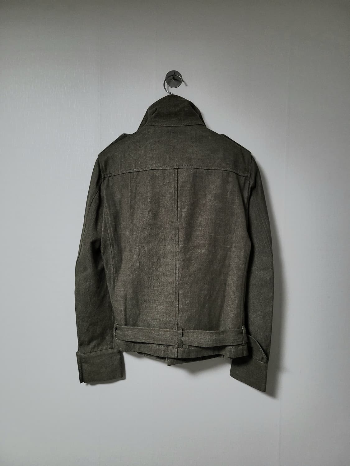 Attachment 배틀드레스 하이넥 견장 자켓 상품이미지2