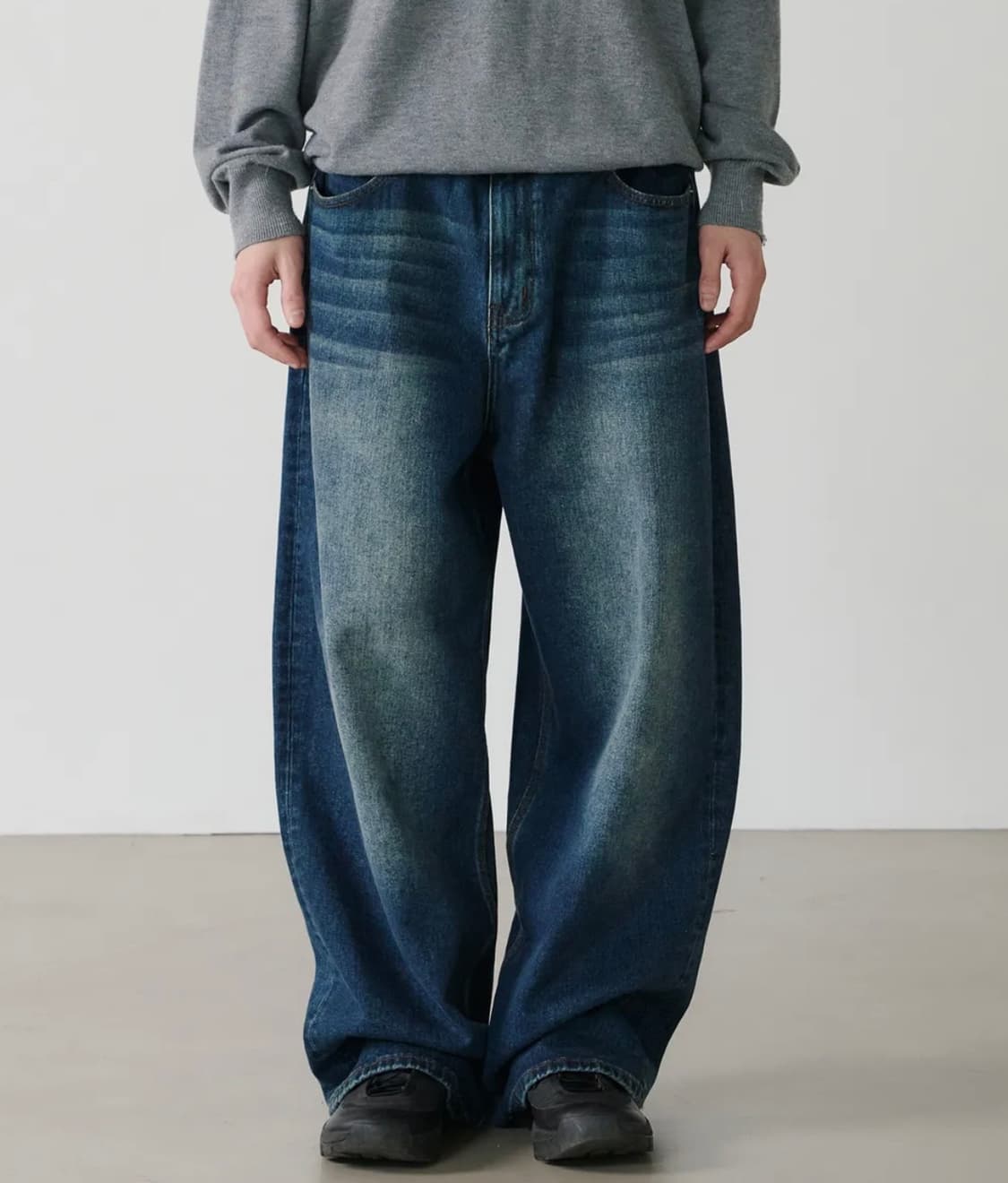 노운 와이드 데님 상품이미지1