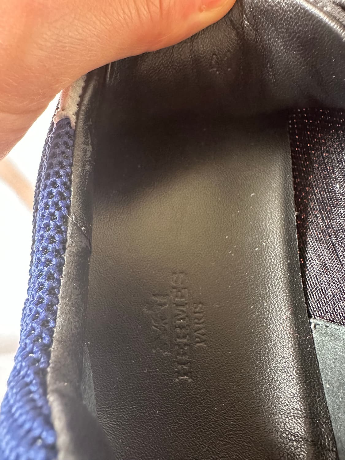 에르메스 21fw 남성 바운싱 스니커즈 네이비 41 상품이미지9