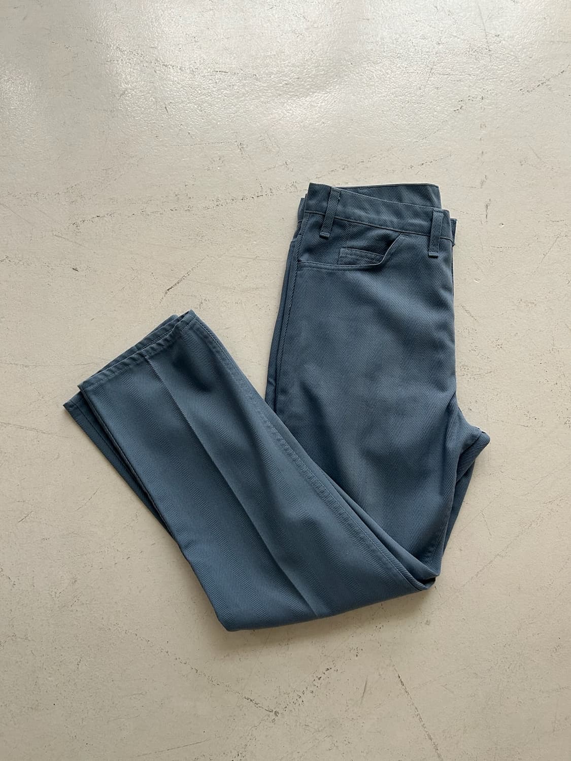 70's vtg Levis HBT Sta-Prest Big E Pant. 상품이미지10