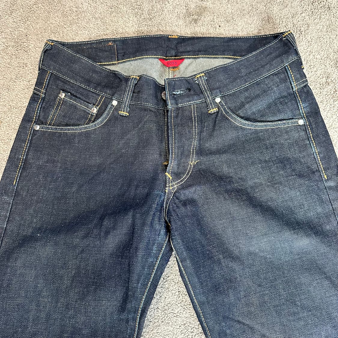 에드윈503 SD 셀비지 생지 데님 팬츠(31) 상품이미지6