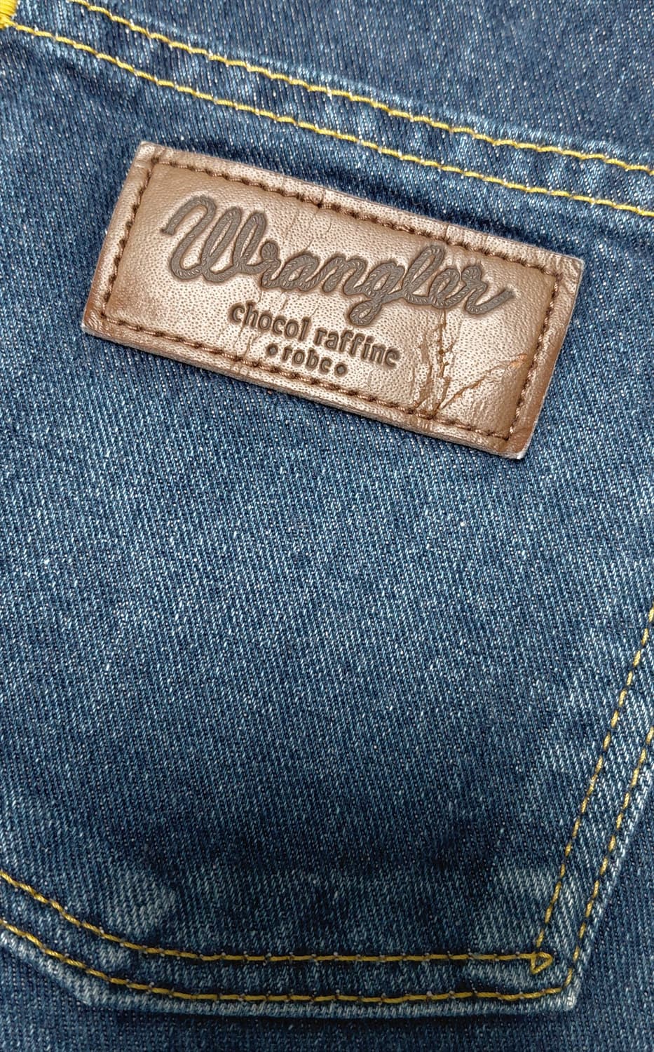 [Wrangler x chocol raffine] 데님 롱 스커트 (M) 상품이미지8