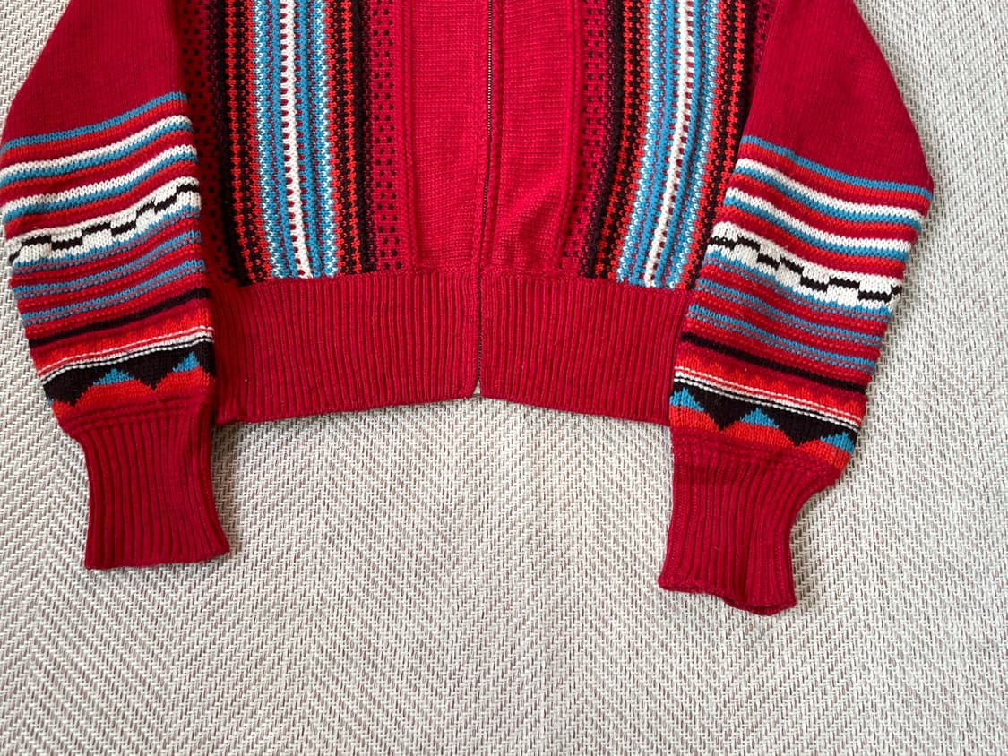 자라 멕시칸 나바호 니트 집업 J03236 상품이미지2