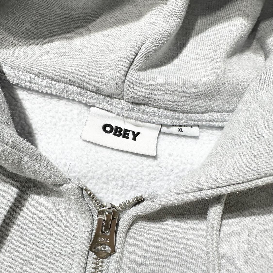 아이앱 스튜디오 x 오베이 아이콘 엑스트라 헤비 후드집업  상품이미지4