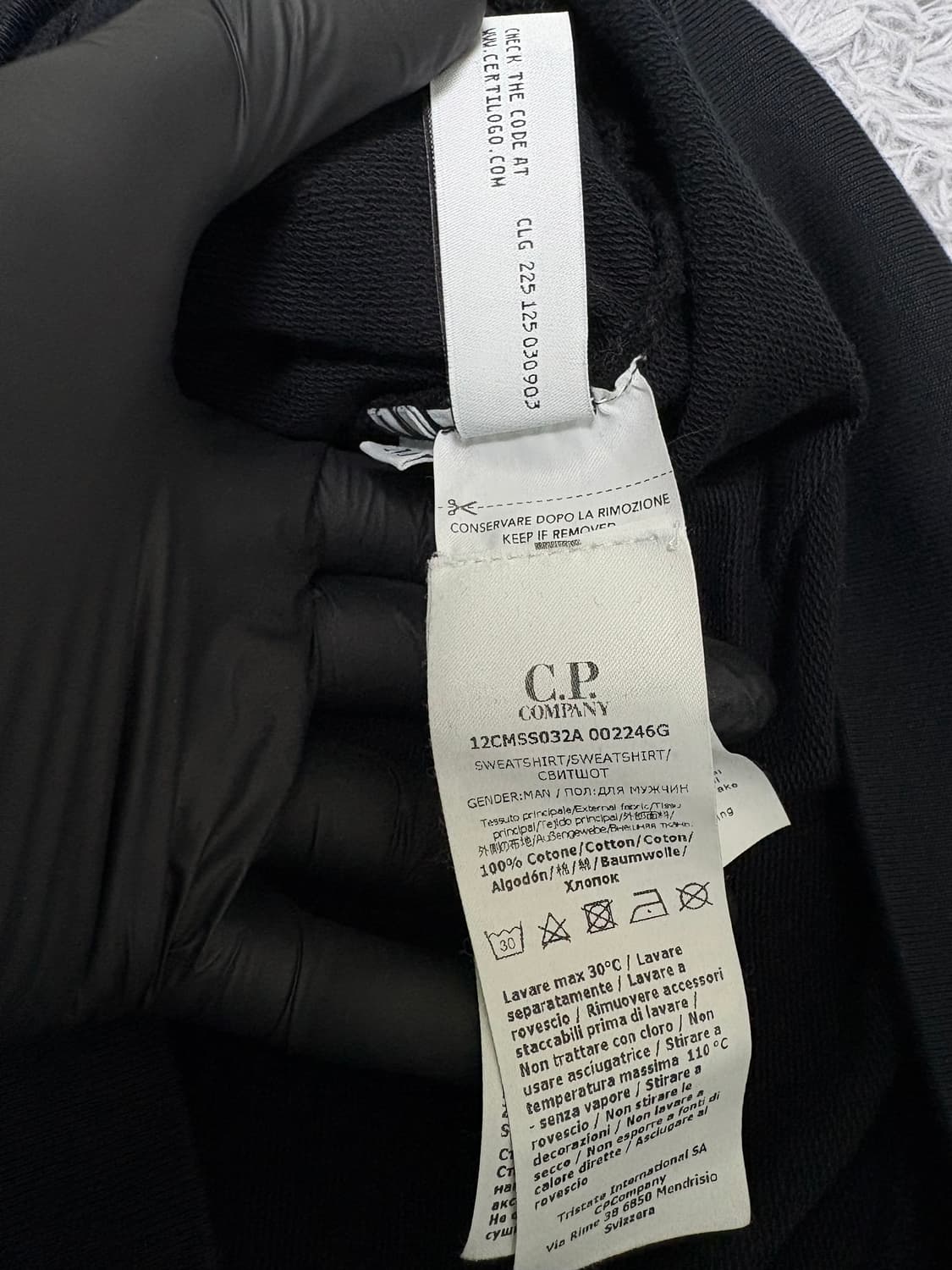 CP컴퍼니 렌즈 와펜 맨투맨 상품이미지5