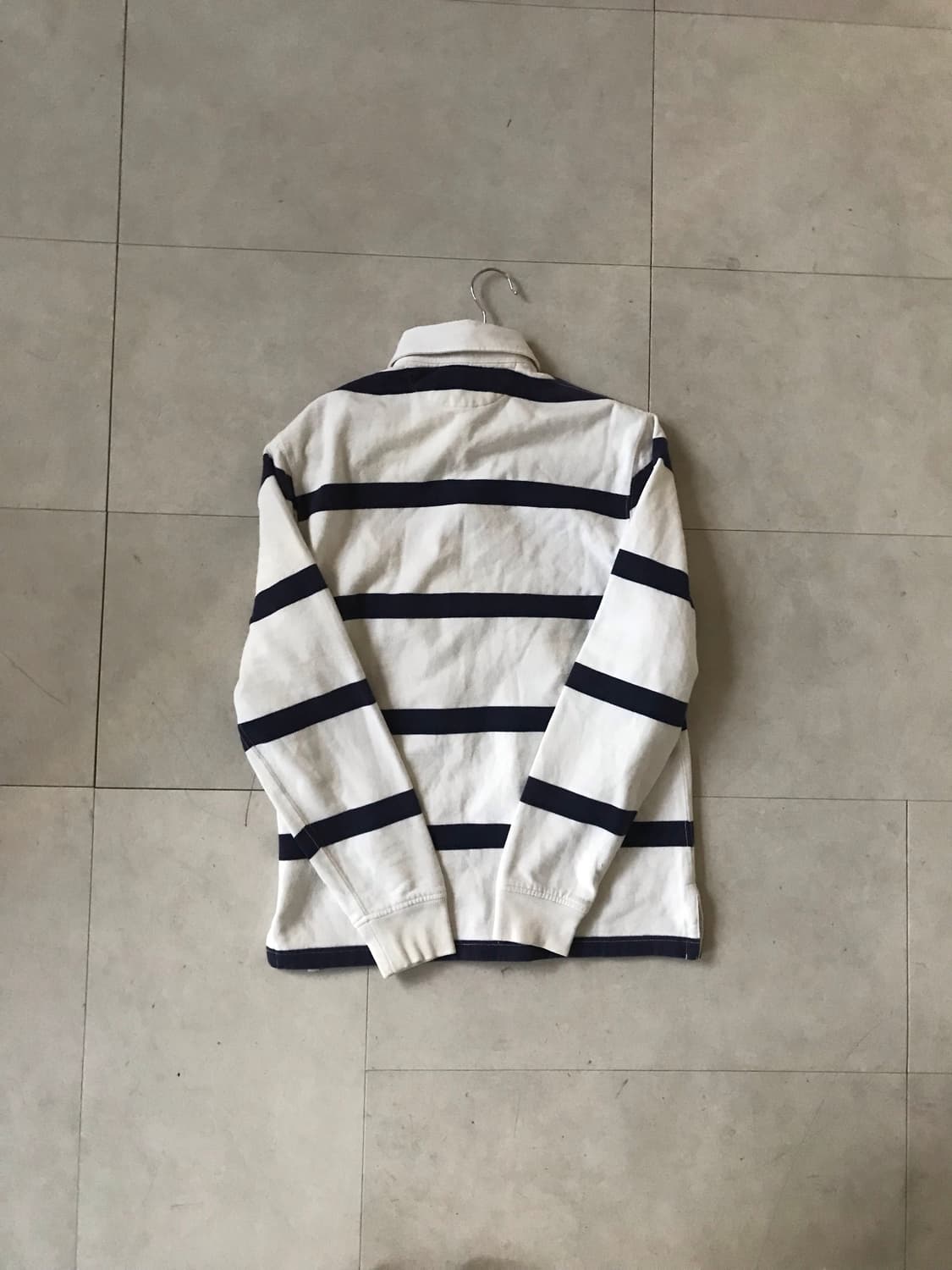 폴로 화이트 네이비 럭비티셔츠 상품이미지7