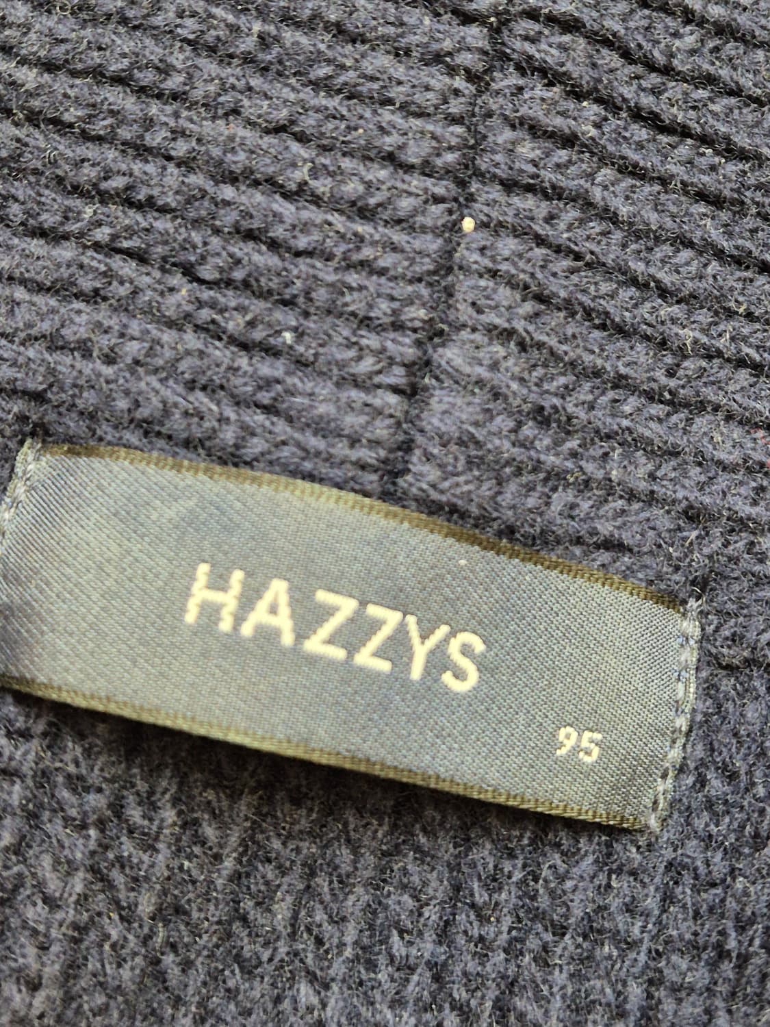 헤지스 남성 숄카라 가디건 판매합니다. 네이비 색상에 사이즈는 95입니다 상품이미지5