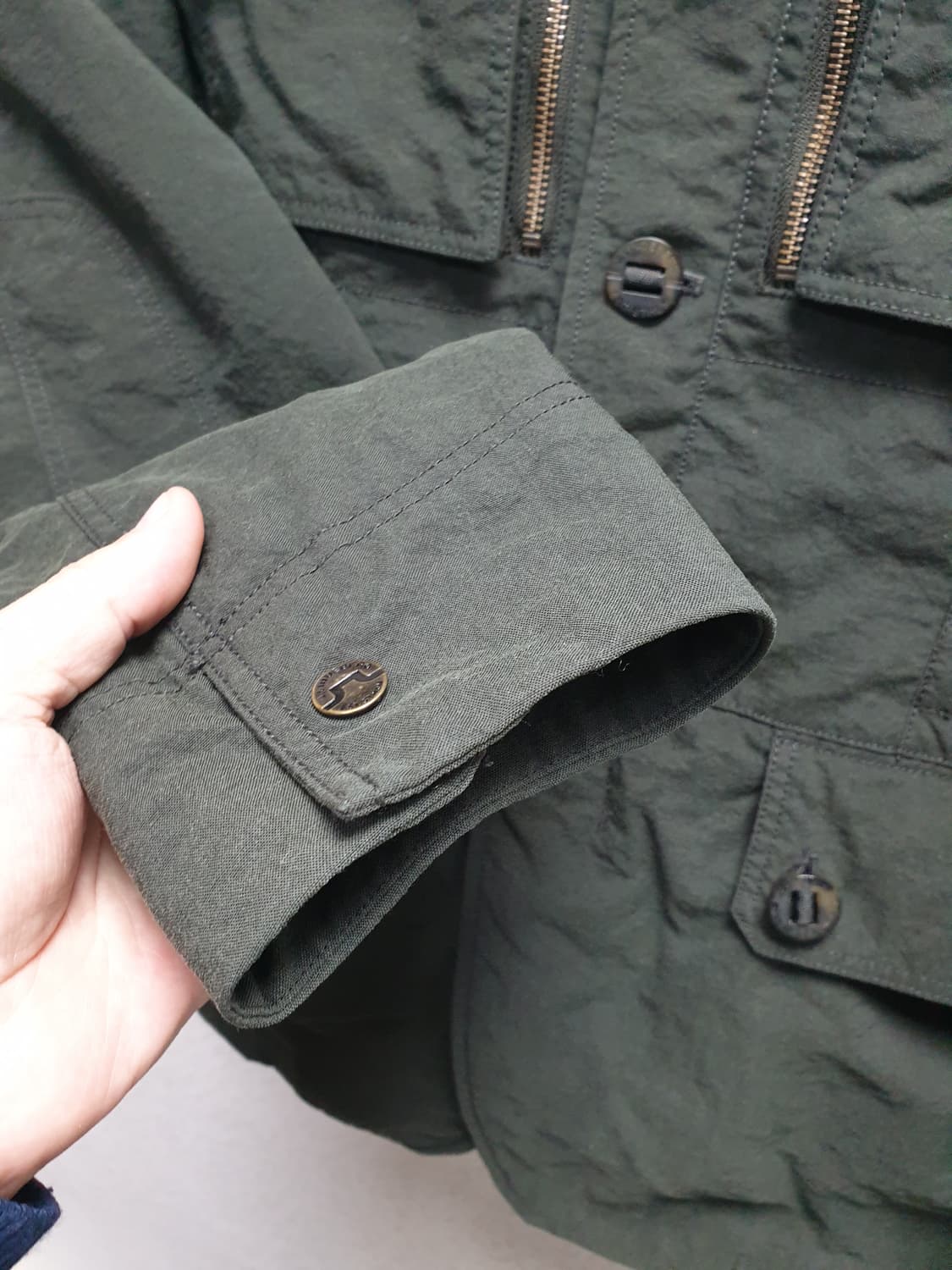 [L/100/정품] 린드버그 골프 야상자켓 카키 상품이미지4