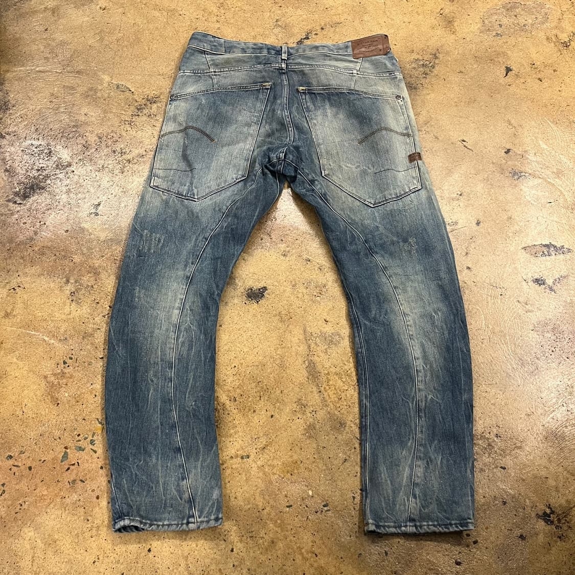 [정품/32] 지스타 워싱 데님 청바지 b10 상품이미지3