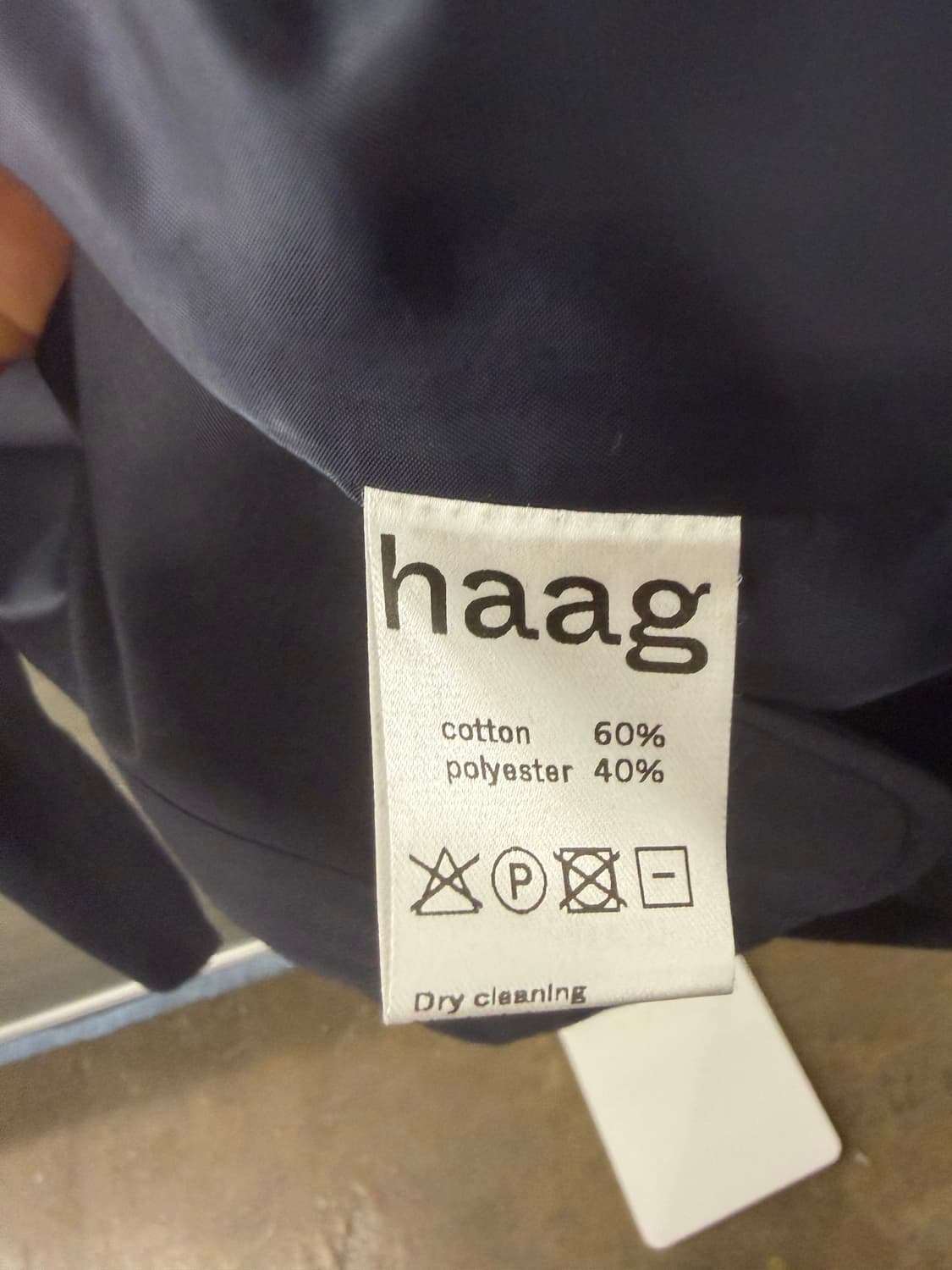 haag 헤이그 심플 네이비 자켓 상품이미지5