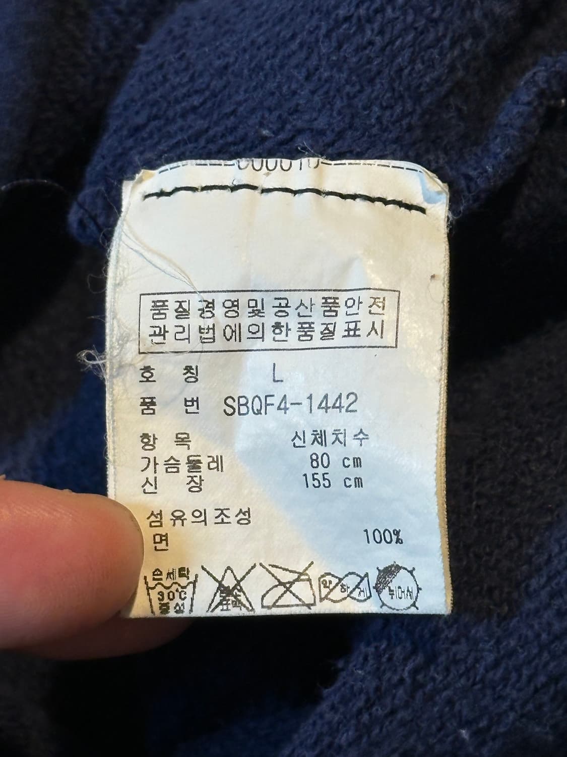 희귀) 00's 폴로 랄프로렌 이글 후드집업 네이비 상품이미지9