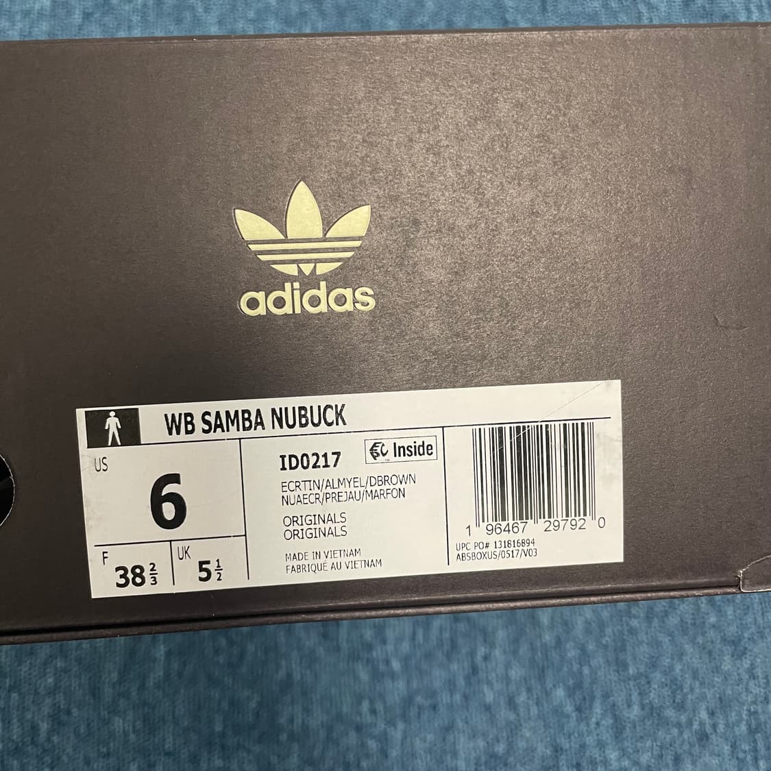 [240] 아디다스x웨일즈보너삼바 브라운에크루틴트 상품이미지4