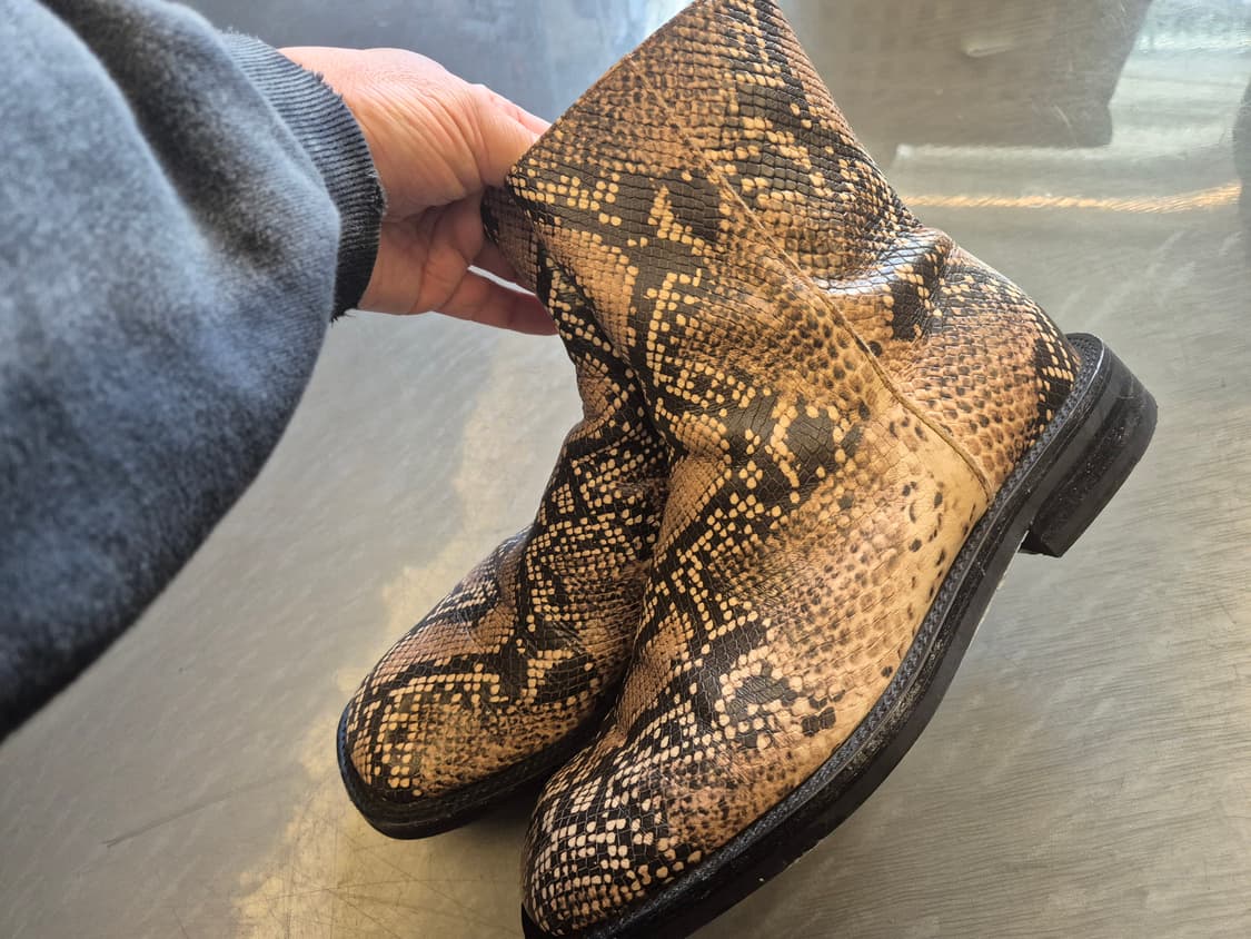 앤더슨벨 스퀘어토 파이톤 첼시부츠 상품이미지3