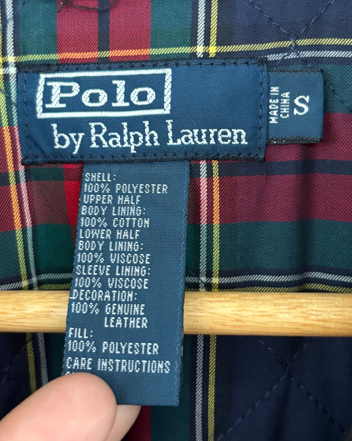 Polo 폴로 랄프로렌 블랙컬러 넥코듀로이 바이커 자켓 상품이미지5