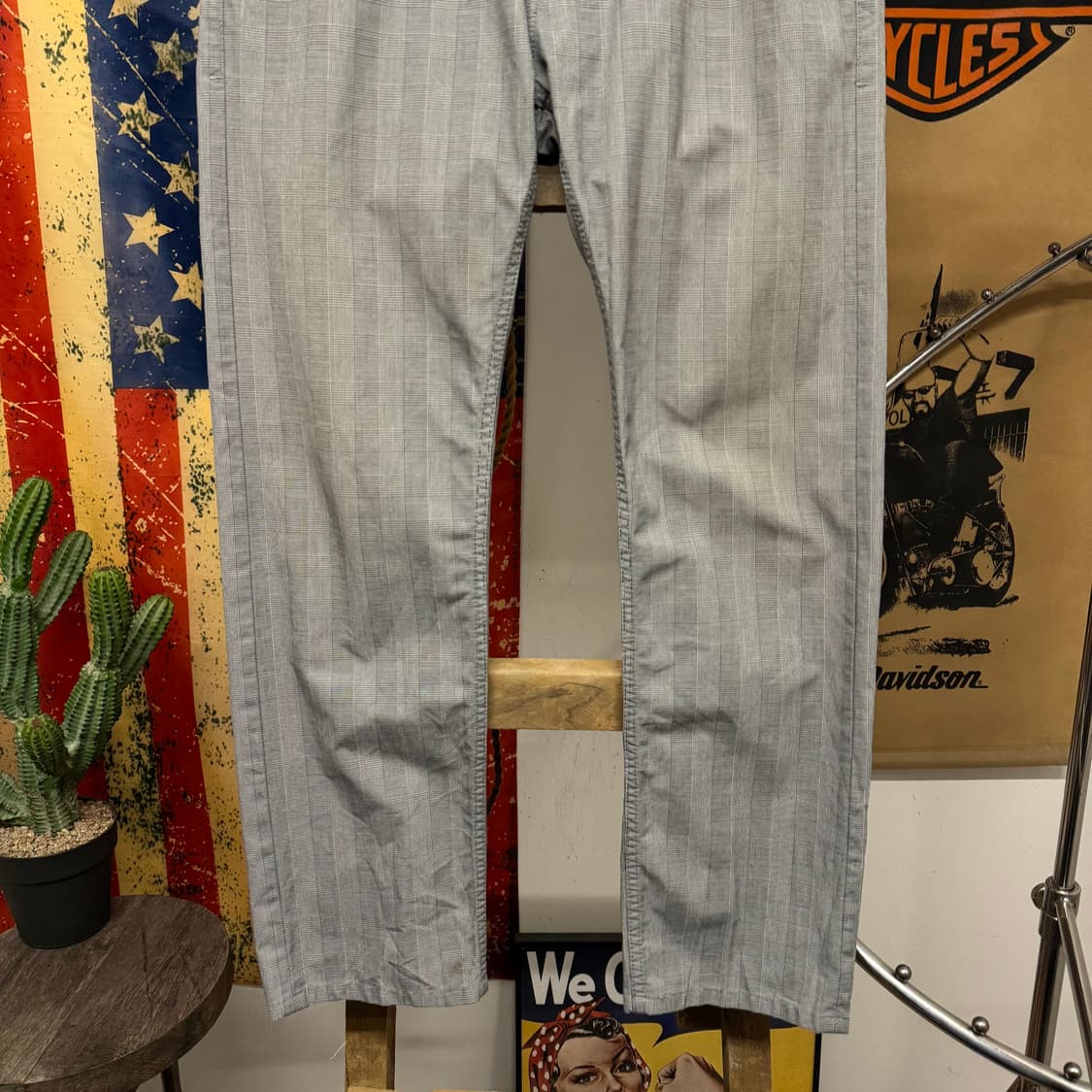 리바이스 스트레이트 핏 윈도우 체크 트라우저 슬랙스 팬츠 N309 상품이미지4