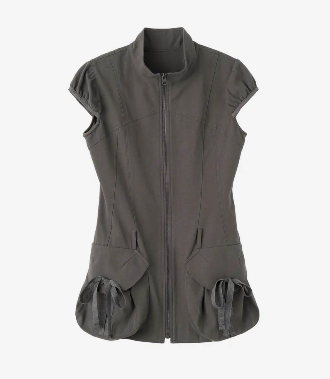 Cargo Zip-Up Dress Charcoal(새상품) 상품이미지1