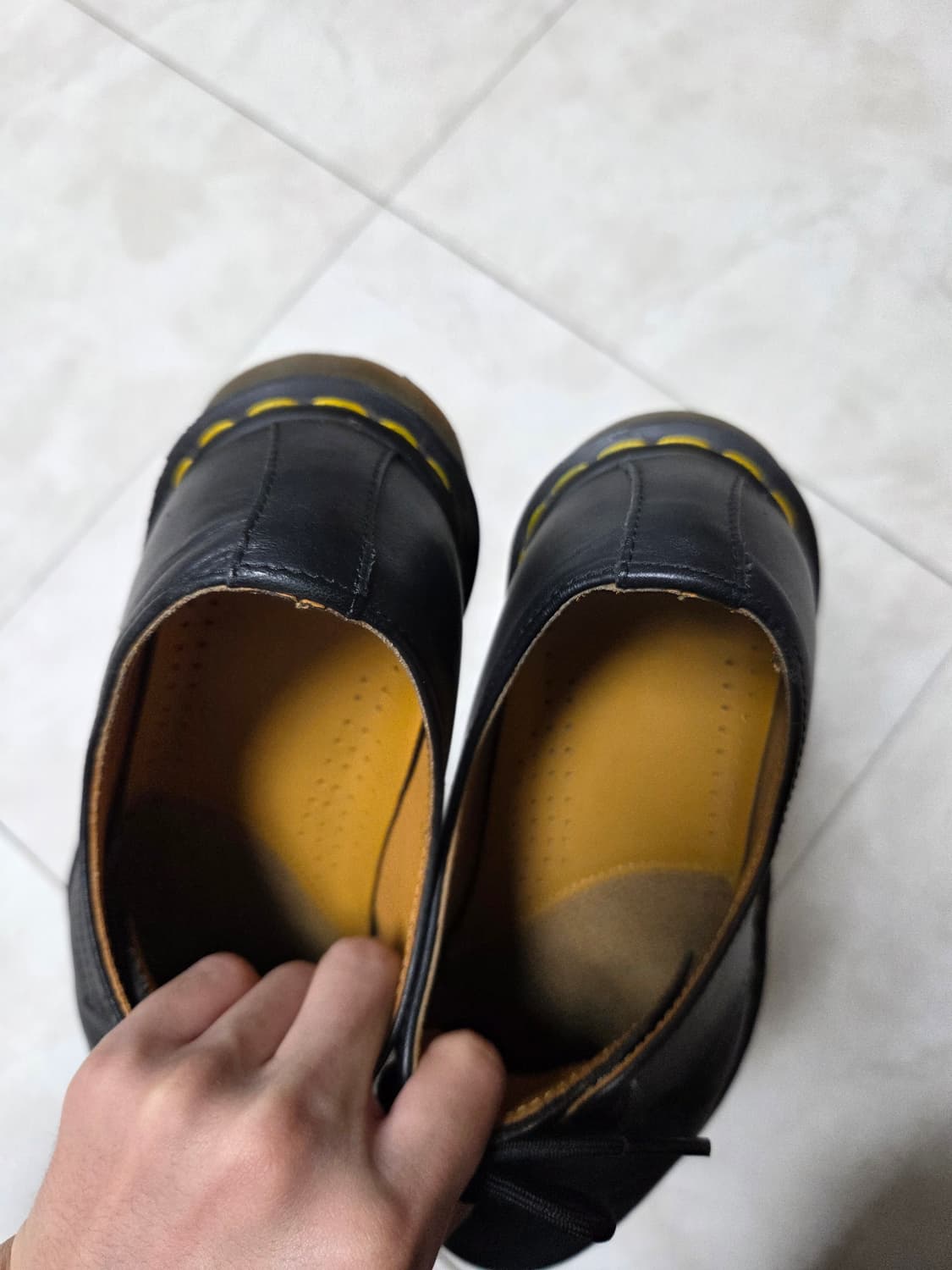 [260] 닥터마틴 1461 스무스 UK8 상품이미지5