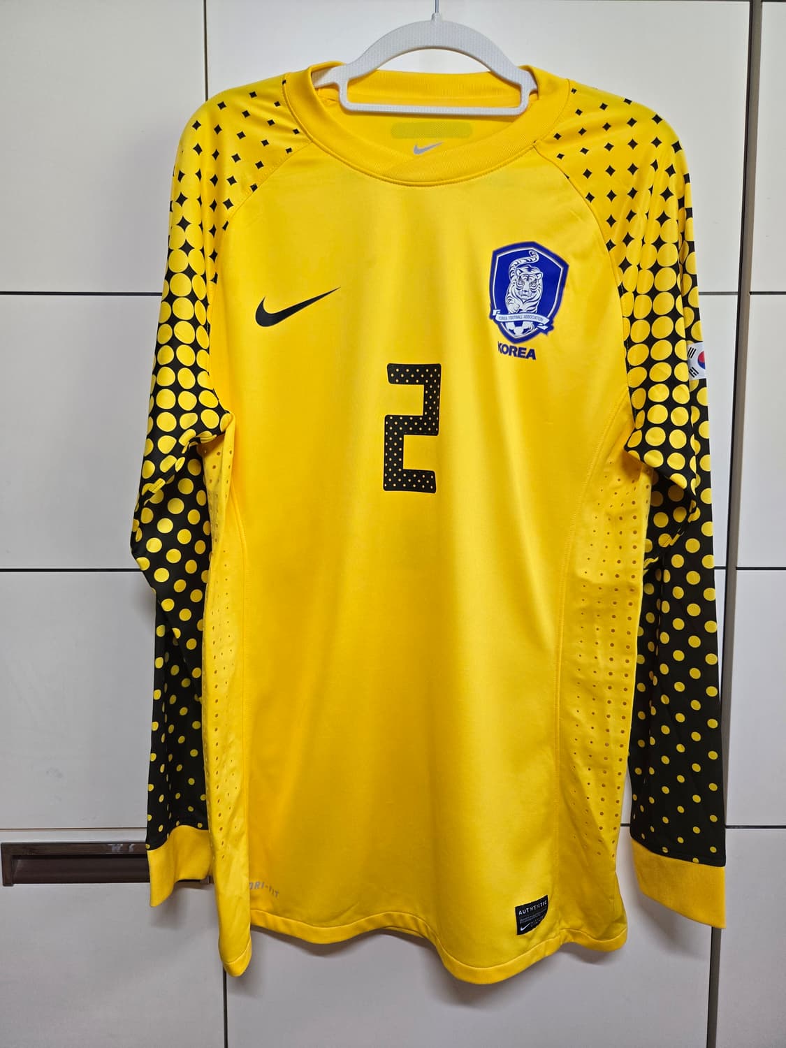 나이키  축구 국대 선수 지급용 유니폼 상품이미지1
