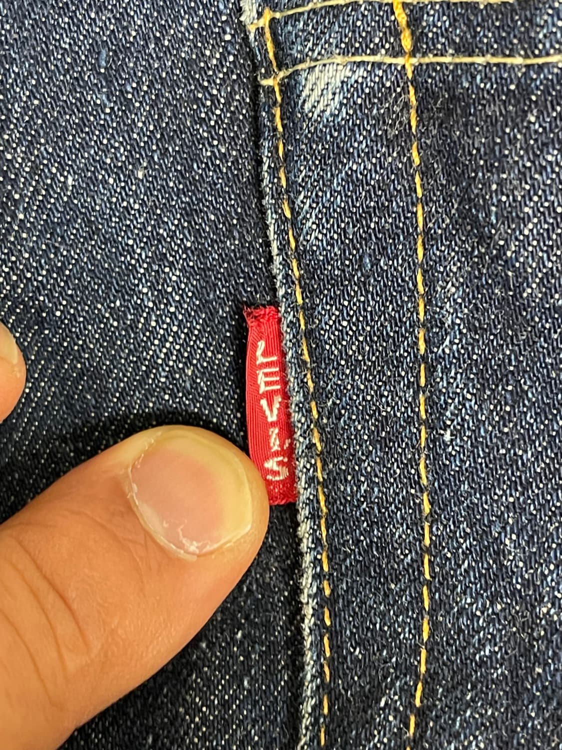 LVC 54501Z XX made in usa 콘밀원단 셀비지 데님 30 상품이미지5