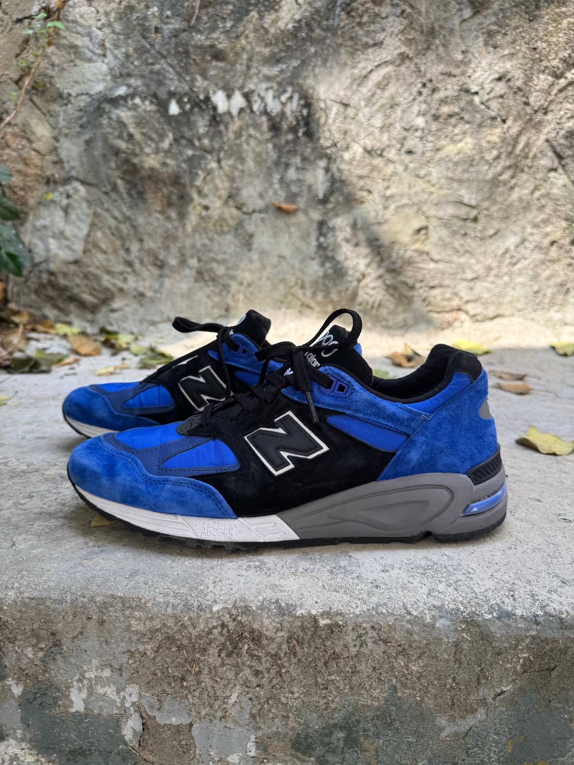 뉴발란스 990V2 블루블랙그레이 (US10) 상품이미지2