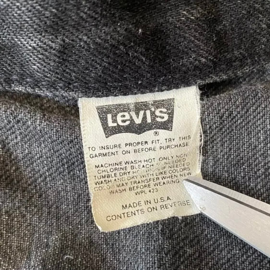 90s usa 리바이스 트러커 상품이미지4