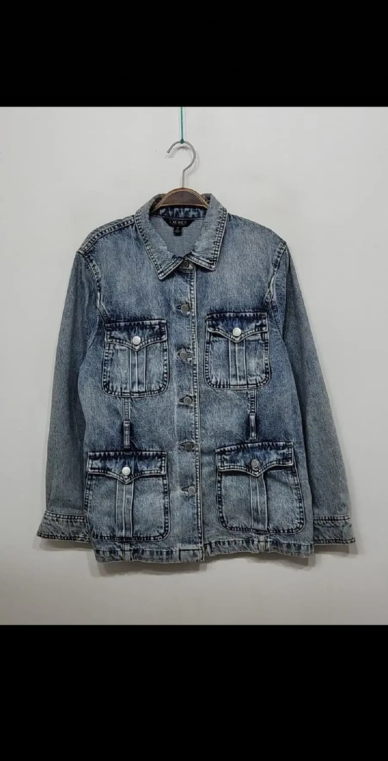 (L) 랄프로렌 폴로 데님자켓 연청 청바지 빈티지  상품이미지1