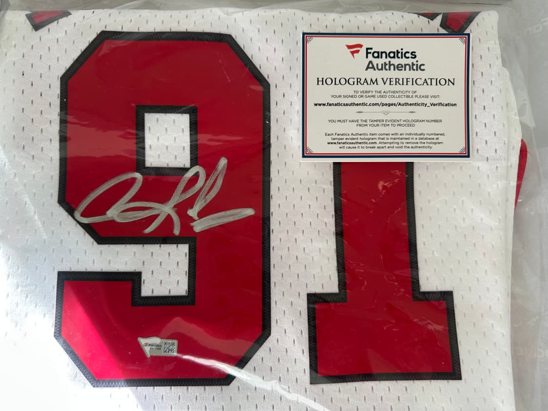 [Fanatics 인증] 데니스 로드맨 싸인 시카고불스 미첼앤네스 져지 상품이미지1