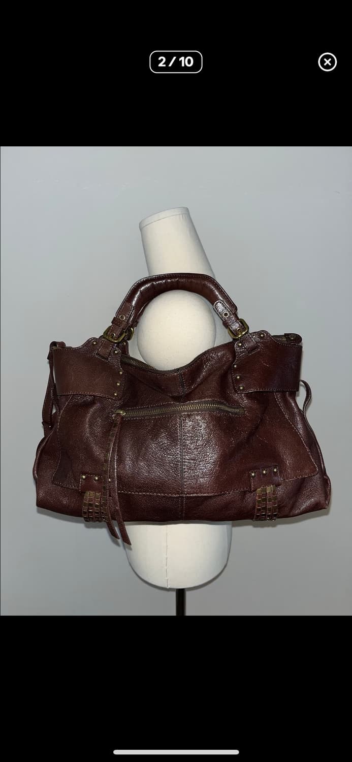 Kooba Red Brown Shoulder Bag 상품이미지2