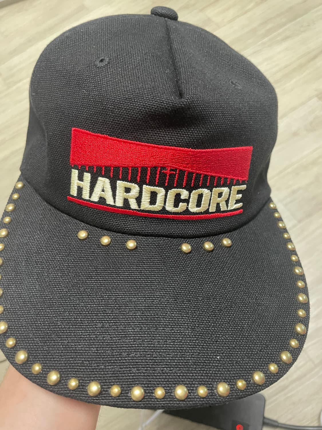 하드코어러버 H.C STUD. BLACK. CAP. 상품이미지3