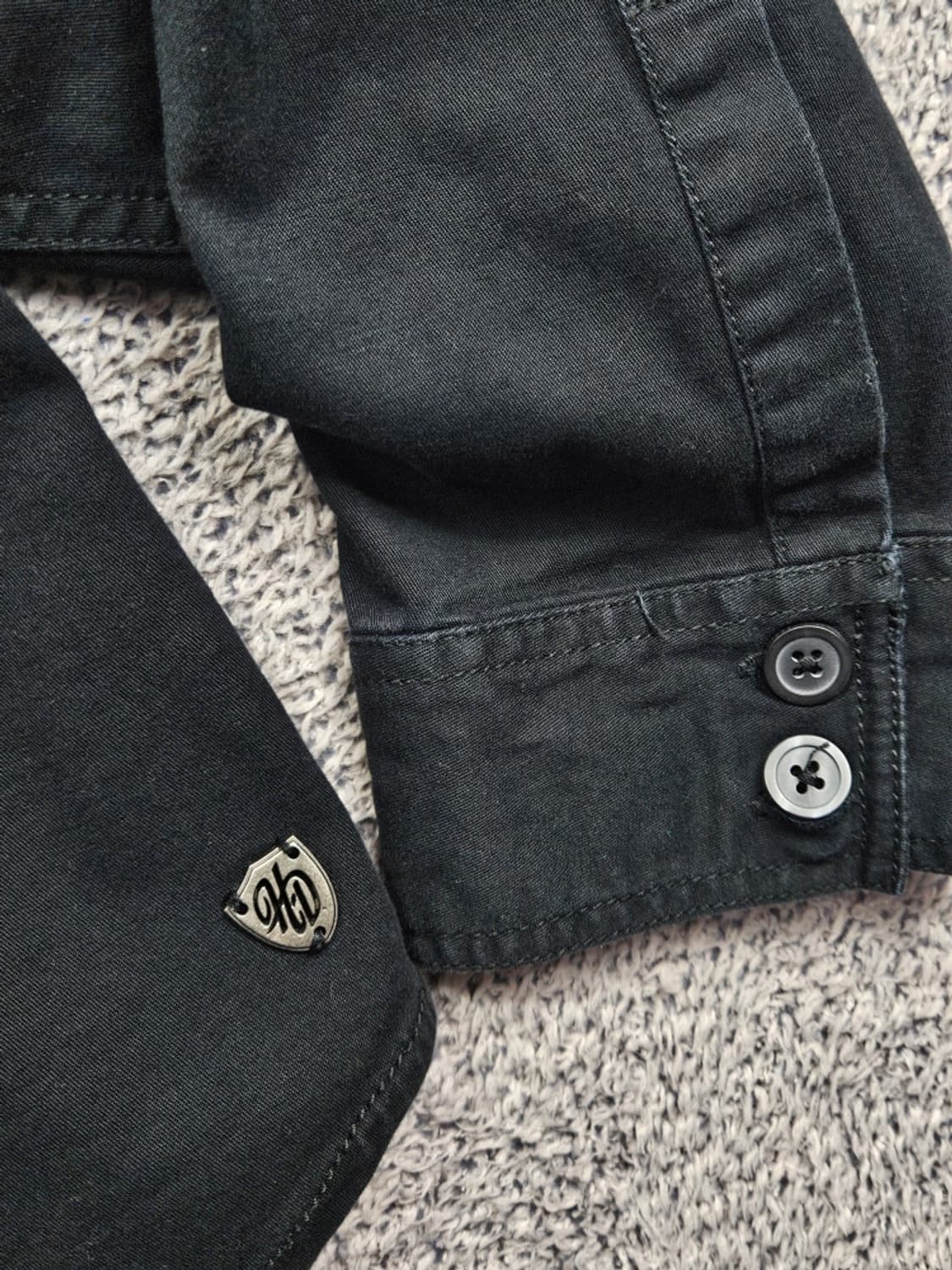 할리데이비슨 스팽글 포인트 집업 셔츠 자켓 ( M추정 ) / 11668 상품이미지7