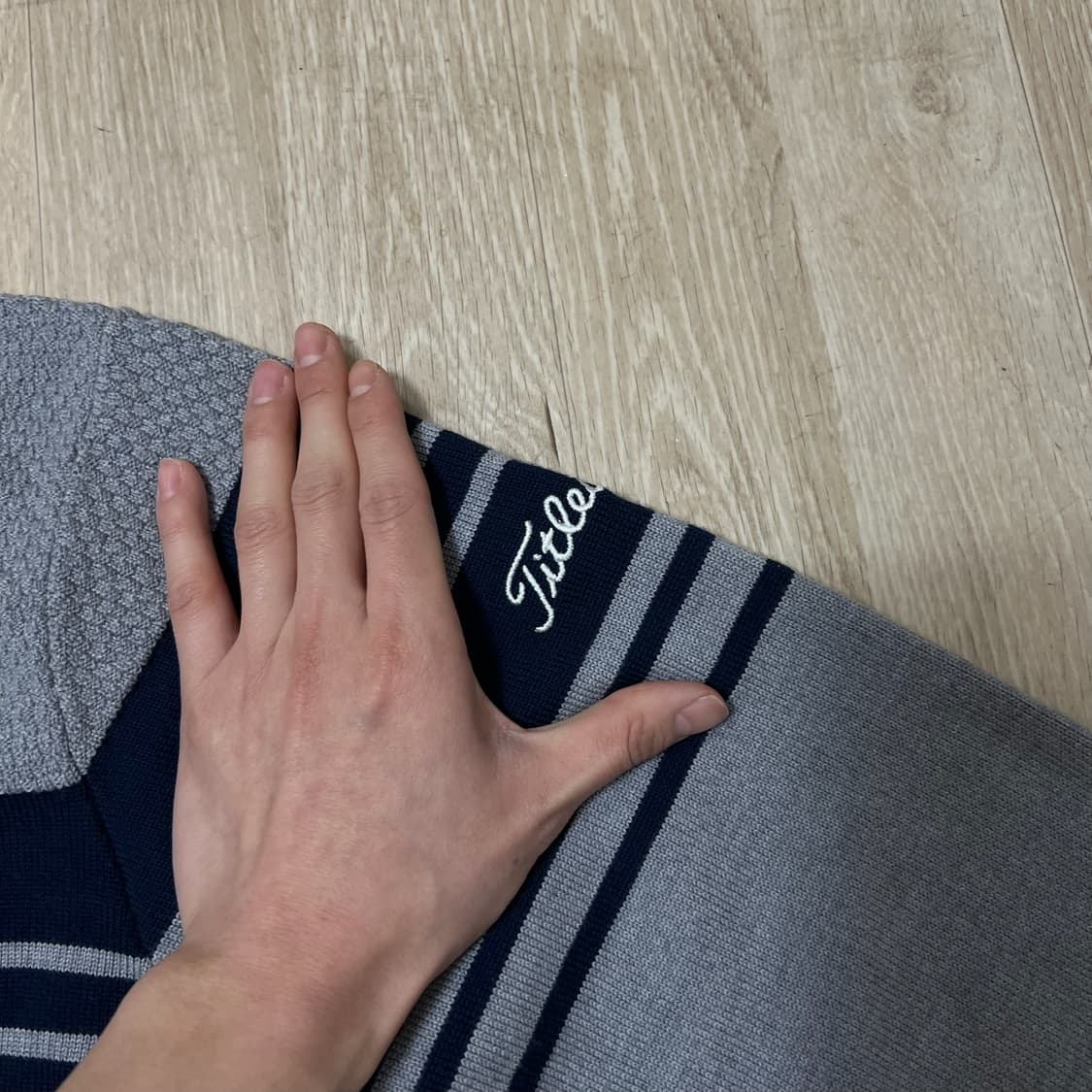 타이틀리스트 남성 골프웨어 라운드 니트 LL  상품이미지4