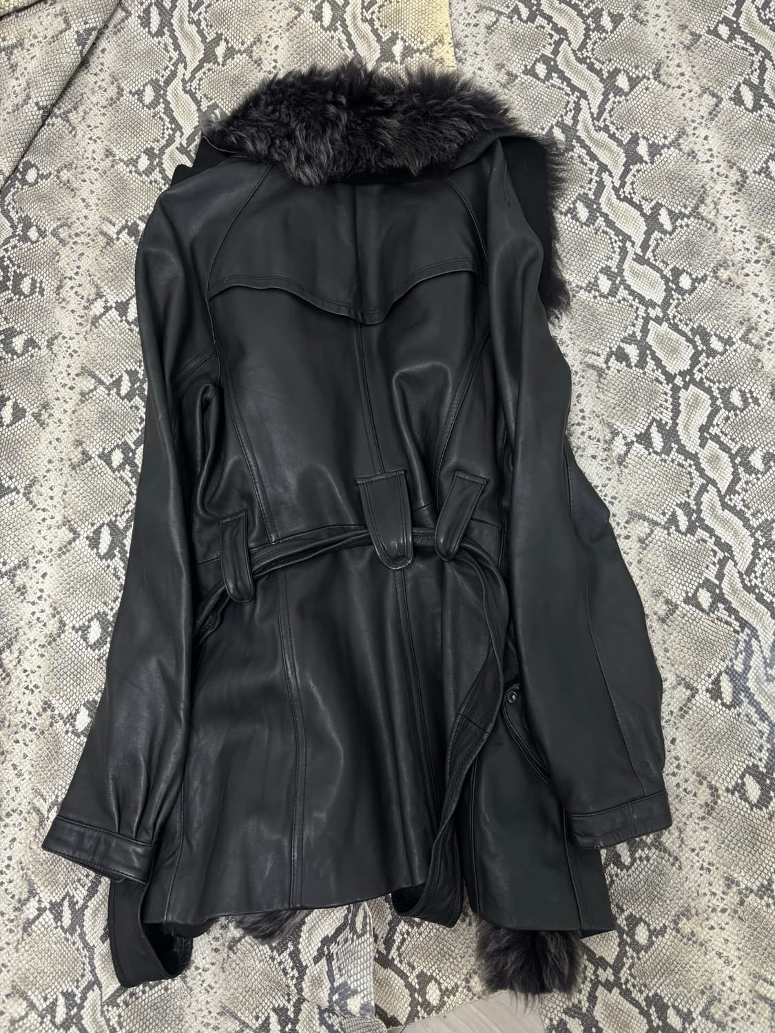 [VKEI] Grey Fur Trimming SheepSkin LGB 상품이미지5