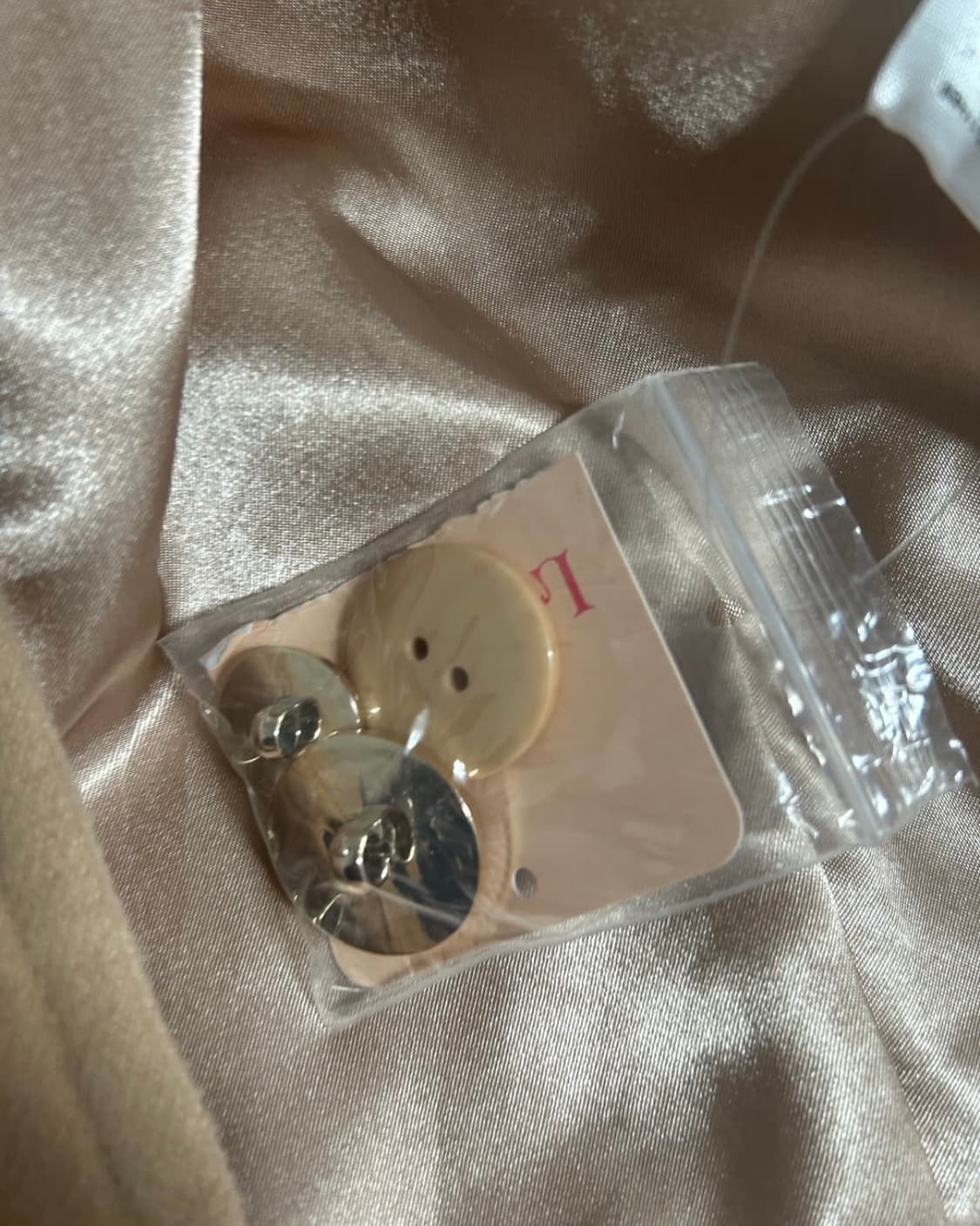 리즈리사 빅카라 하프코트 리본버튼 히메갸루라떼갸루 핀터깔 상품이미지5