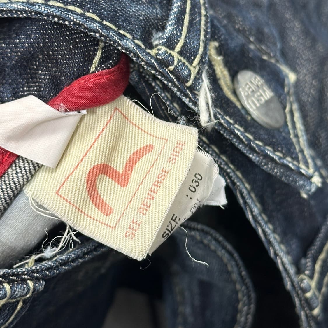 EVISU 에비수 시그니처 로고 팬츠 상품이미지8