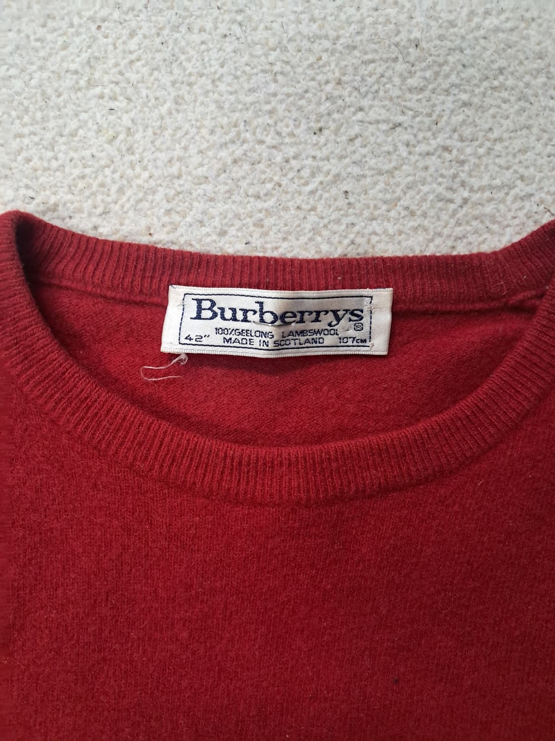 버버리 램스울 니트 상품이미지2