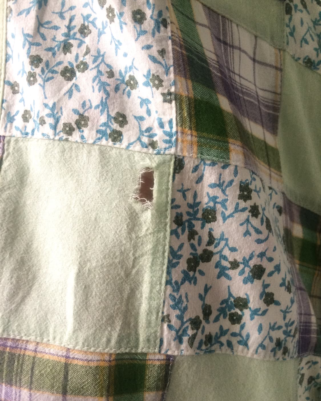 Patch work shirt 상품이미지5