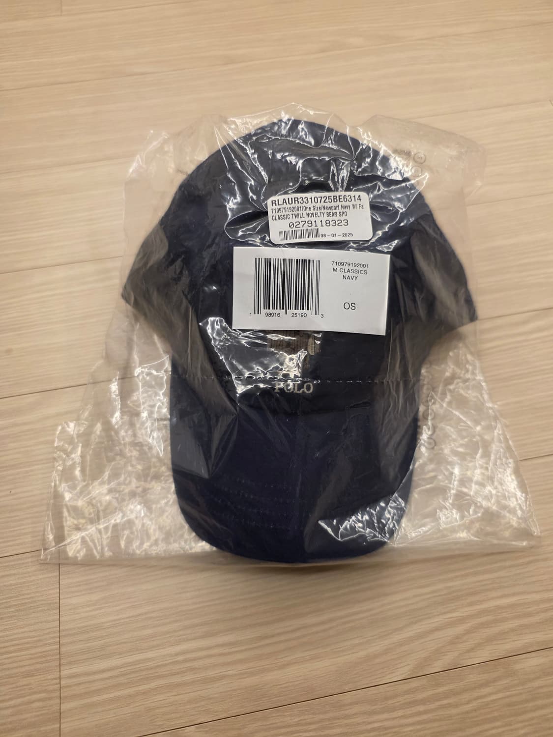 폴로 베어 볼캡 모자 새상품 팝니다 상품이미지4