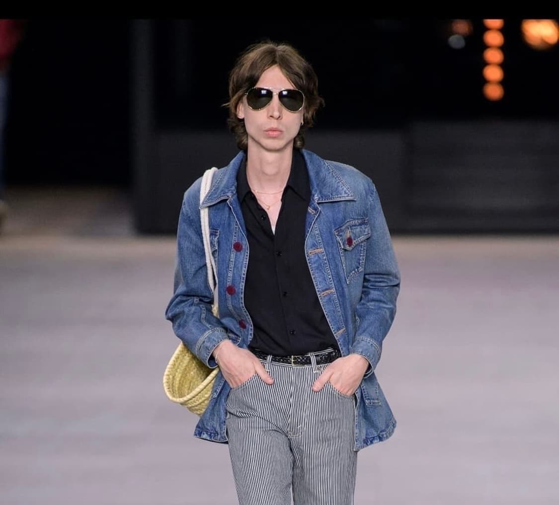 Celine 셀린느 20ss 사파리 데님 자켓 S 상품이미지1