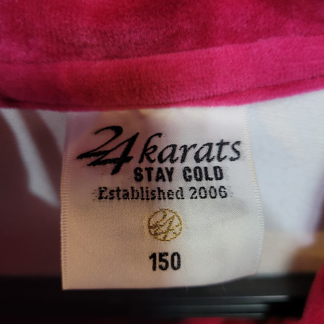  24karats EXILE TRIBE 벨루어 저지 후드집업 상품이미지6