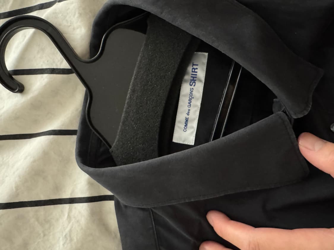 꼼데가르송 셔츠 X 베트멍 오버사이즈 밴드 셔츠 (블랙 XS) 상품이미지6