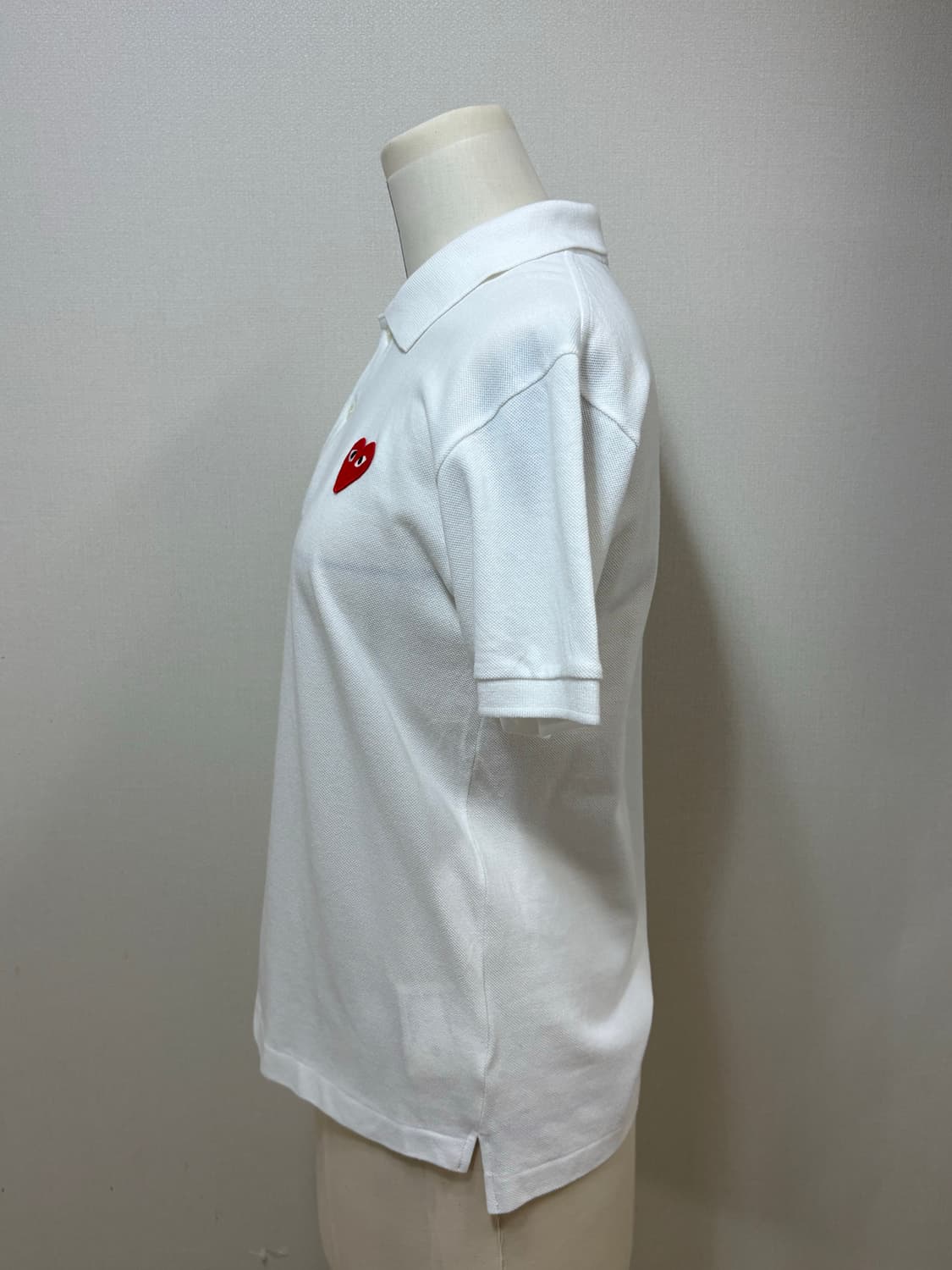 꼼데가르송 comme des garsons play 카라티 흰색 S 상품이미지2