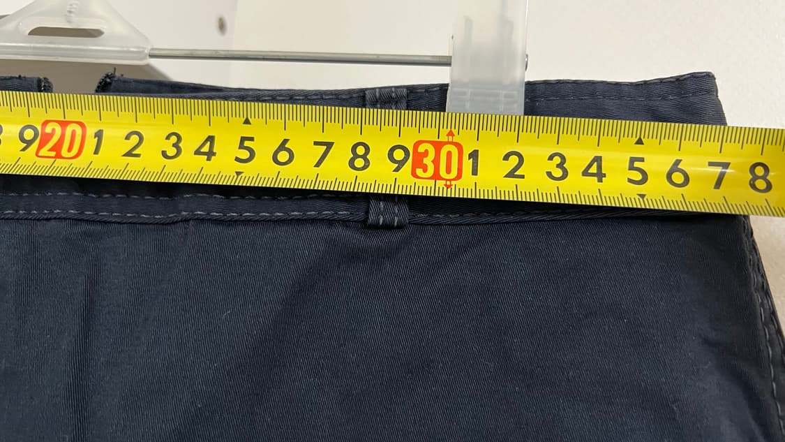 네이비 H라인 스커트 66사이즈 상품이미지4