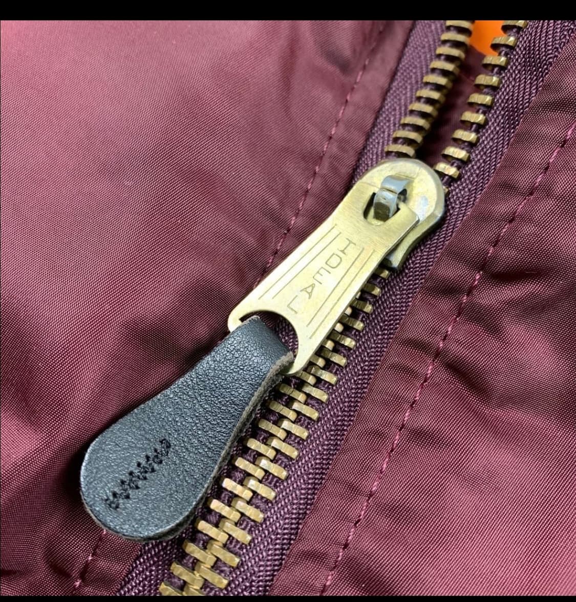 알파인더스트리 MA-1 버건디 항공점퍼 M 상품이미지3